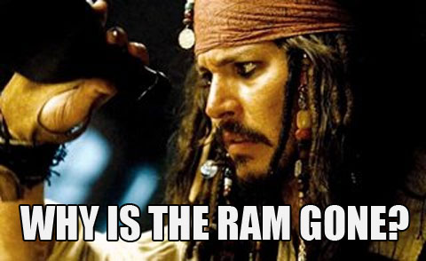 That dreaded moment when you realize some of your RAM has gone bad…